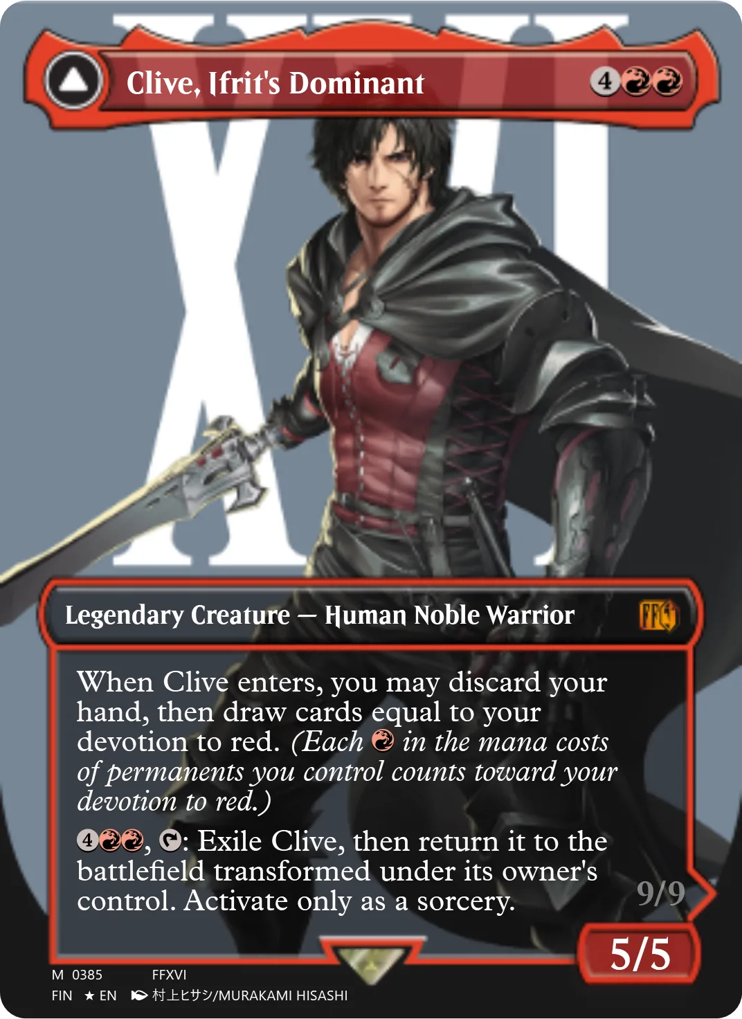 Clive, Ifrit's Dominant