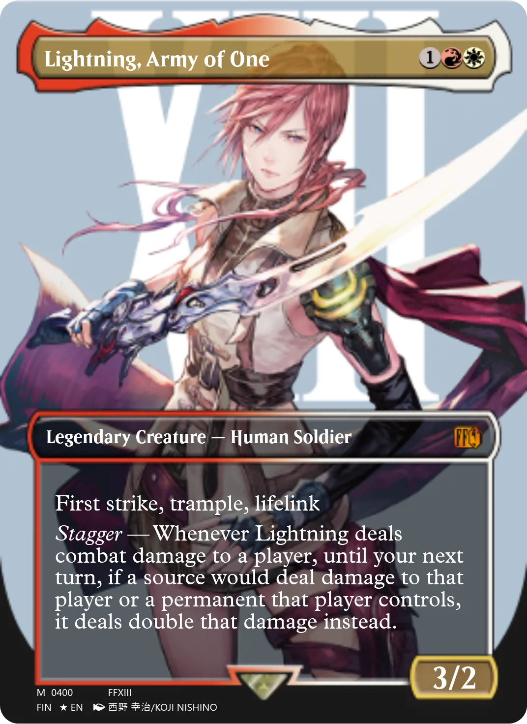 Lightning, Army of One