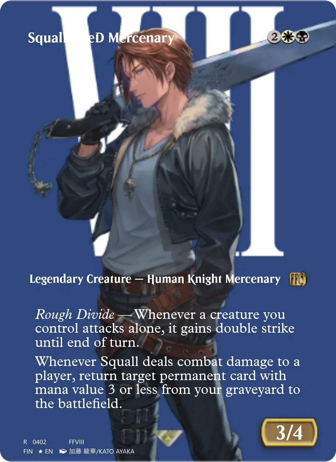 Squall, SeeD Mercenary
