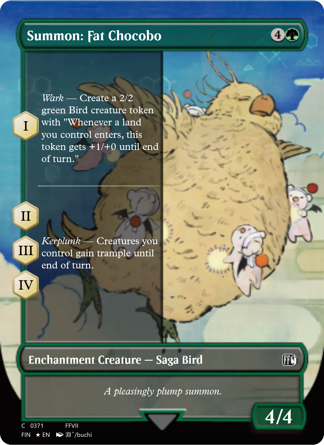 Summon: Fat Chocobo