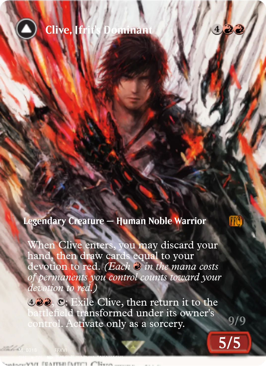 Clive, Ifrit's Dominant