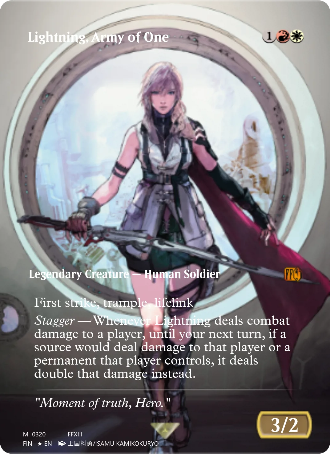 Lightning, Army of One