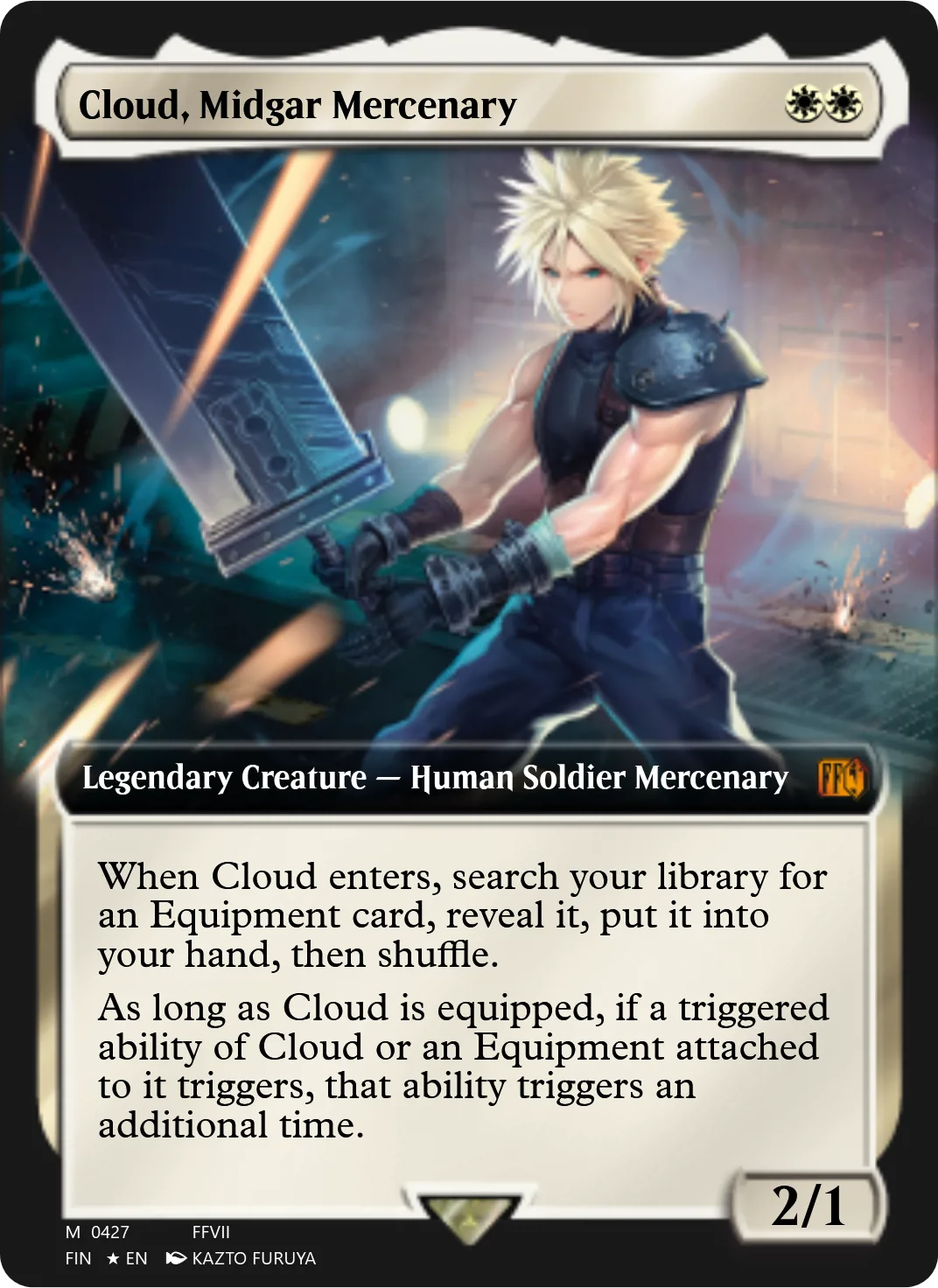 Cloud, Midgar Mercenary