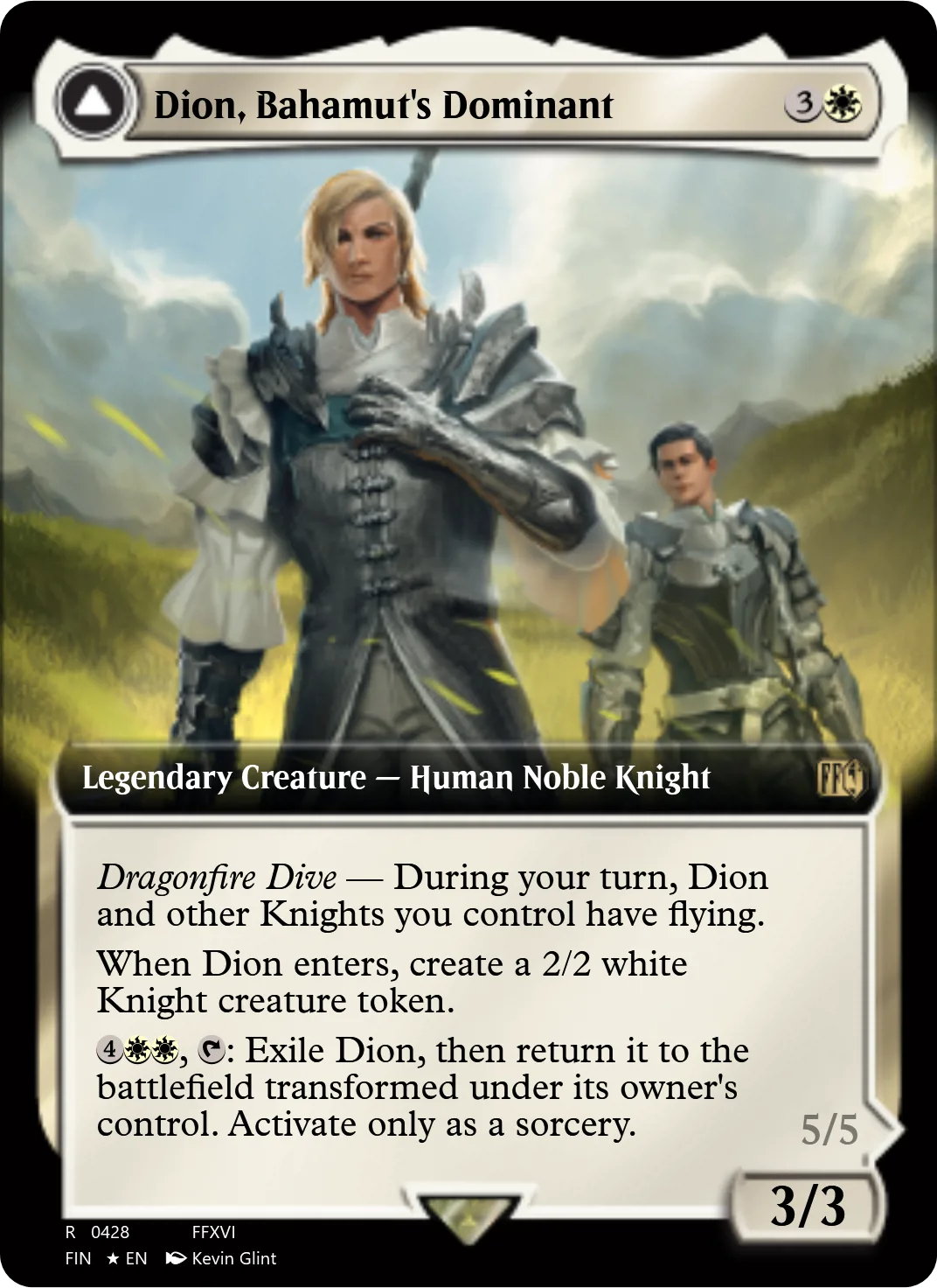 Dion, Bahamut's Dominant