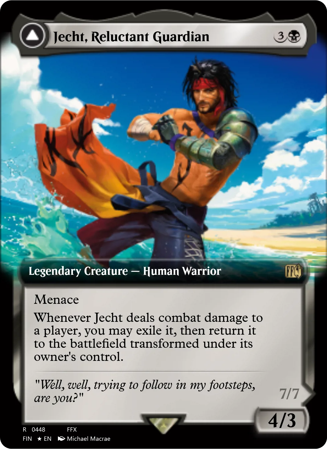 Jecht, Reluctant Guardian