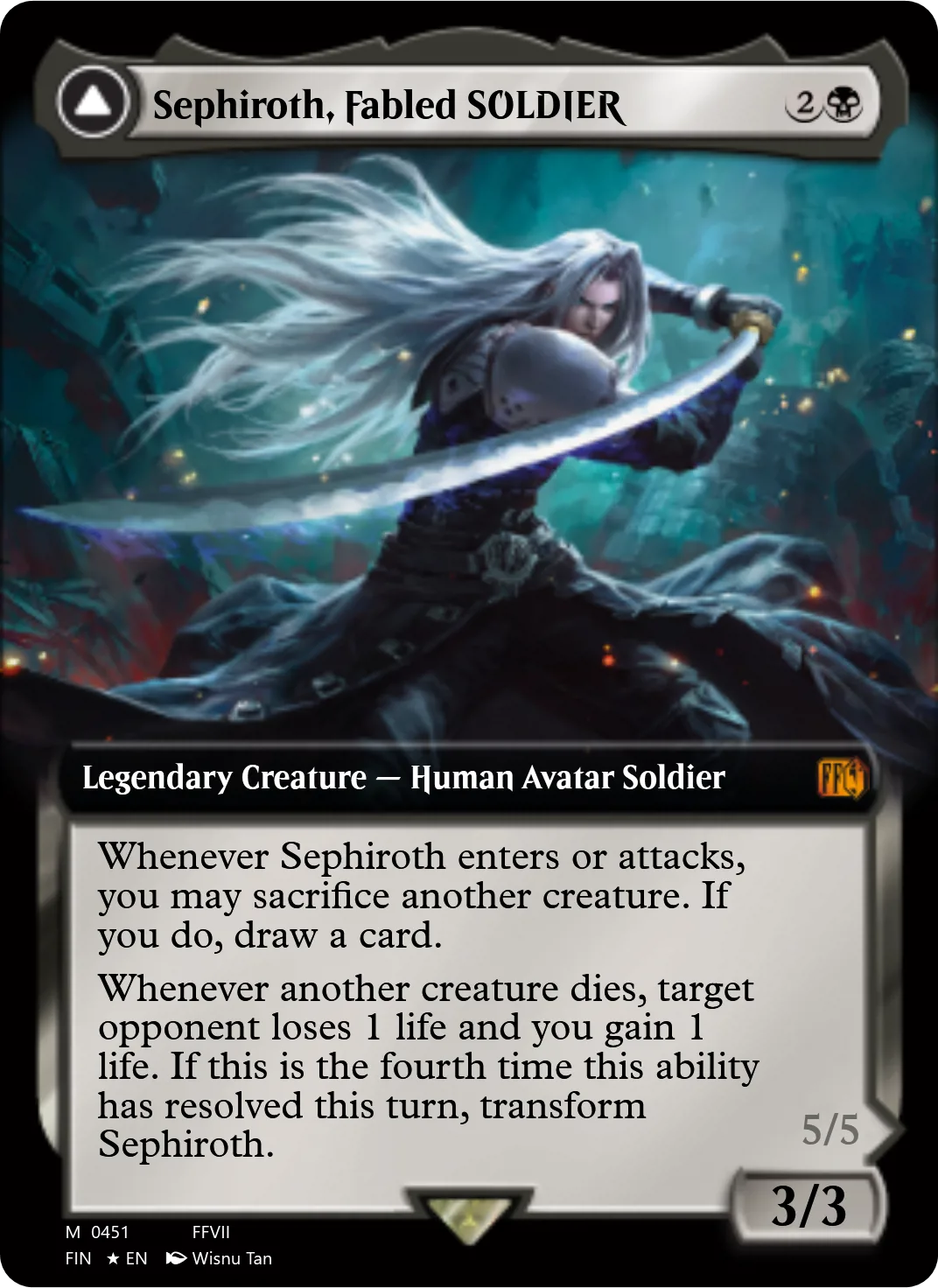 Sephiroth, Fabled SOLDIER