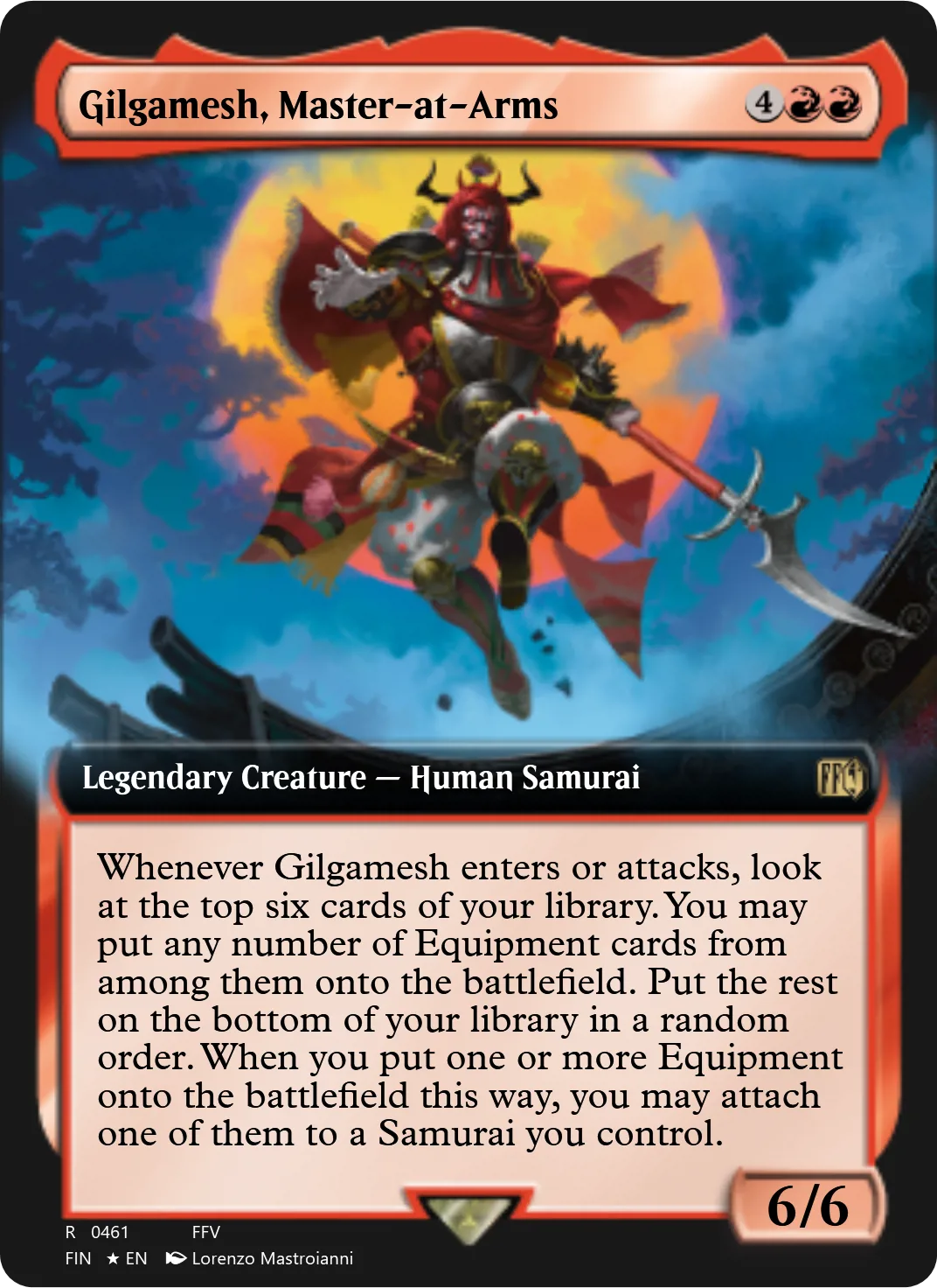 Gilgamesh, Master-at-Arms