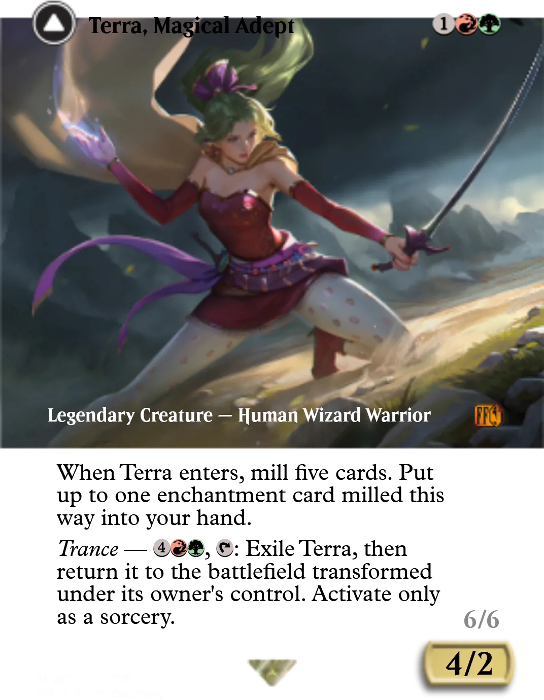 Terra, Magical Adept