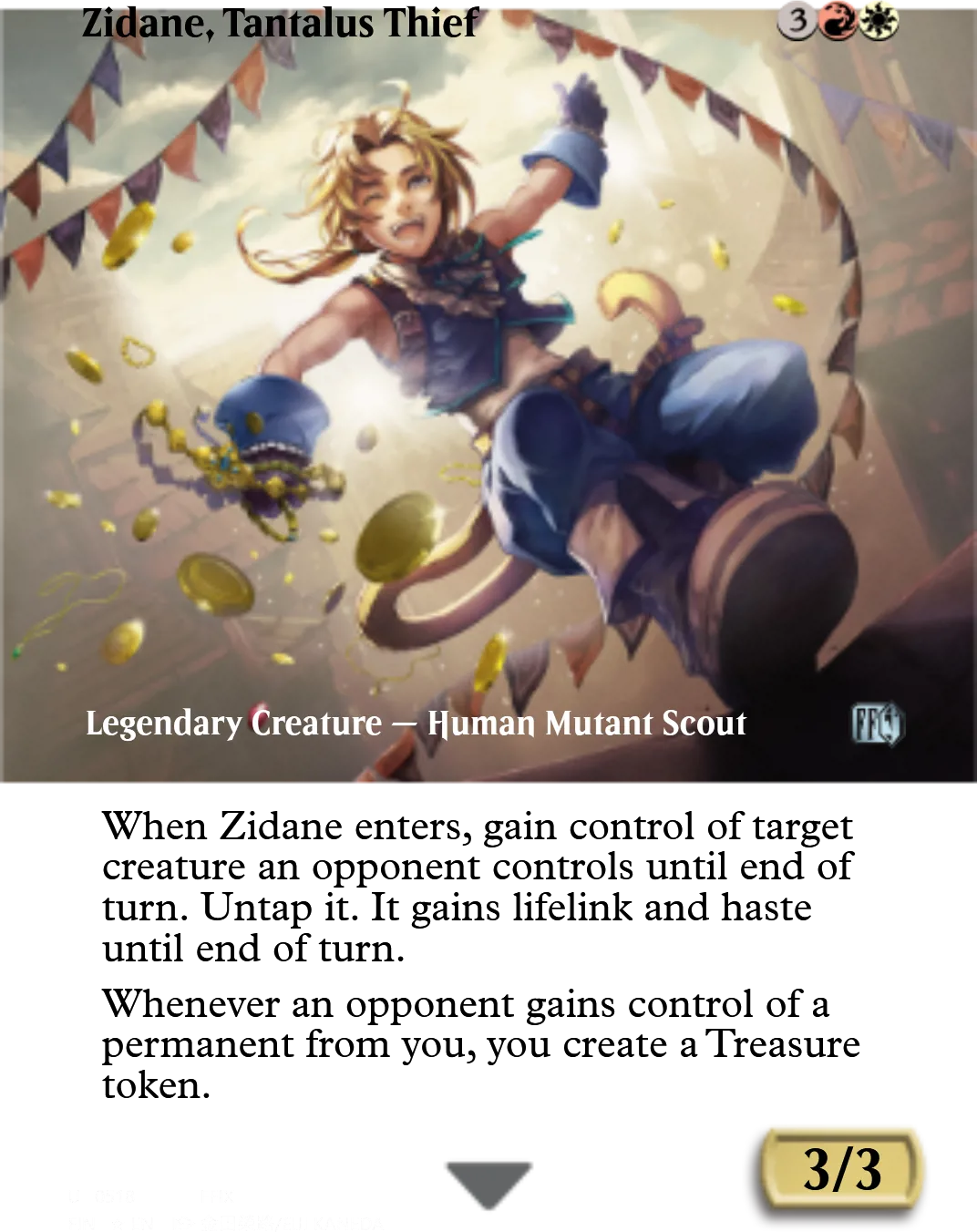 Zidane, Tantalus Thief
