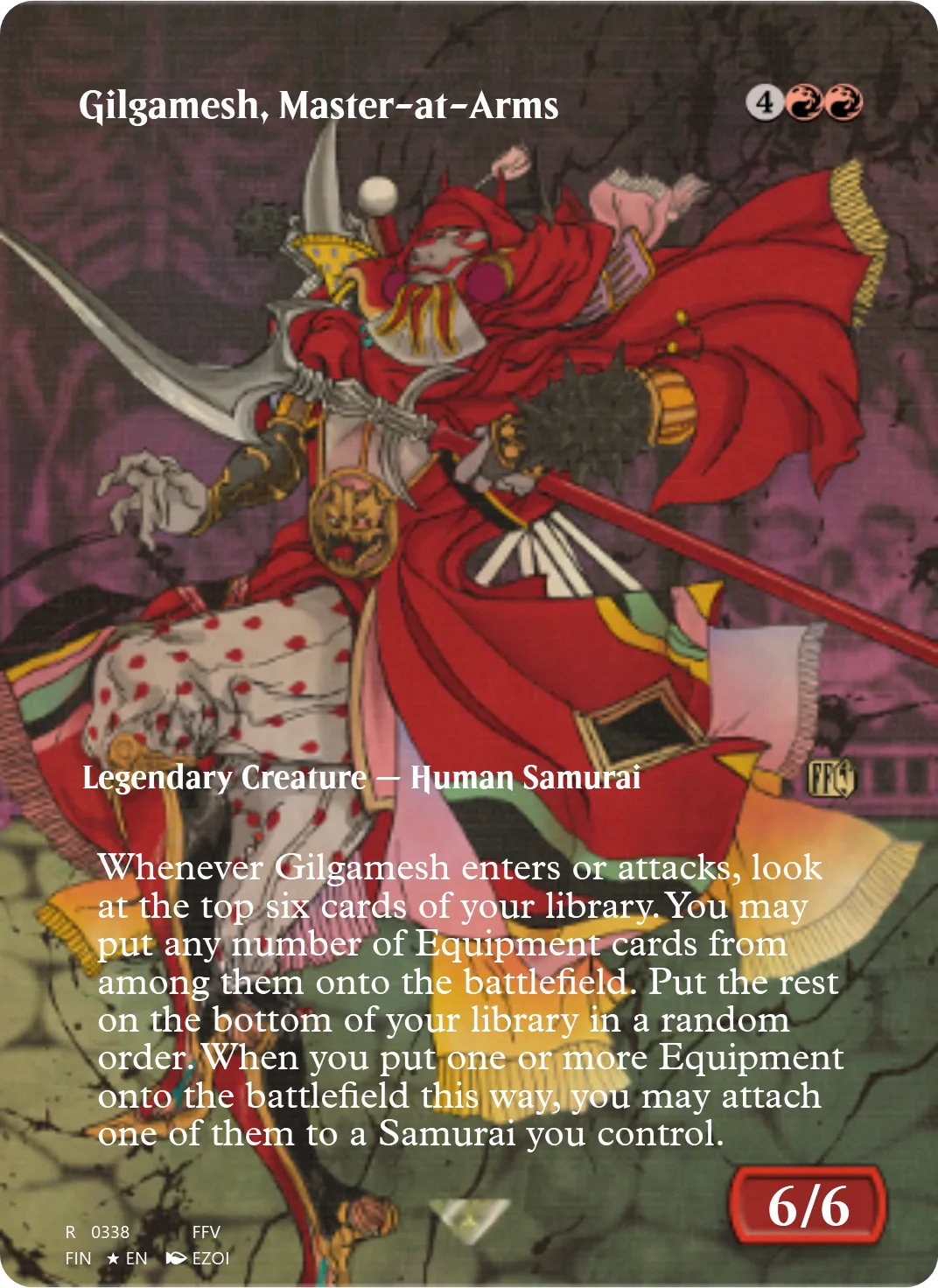 Gilgamesh, Master-at-Arms