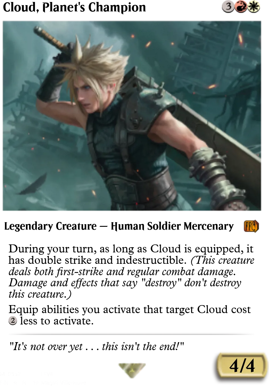 Cloud, Planet's Champion