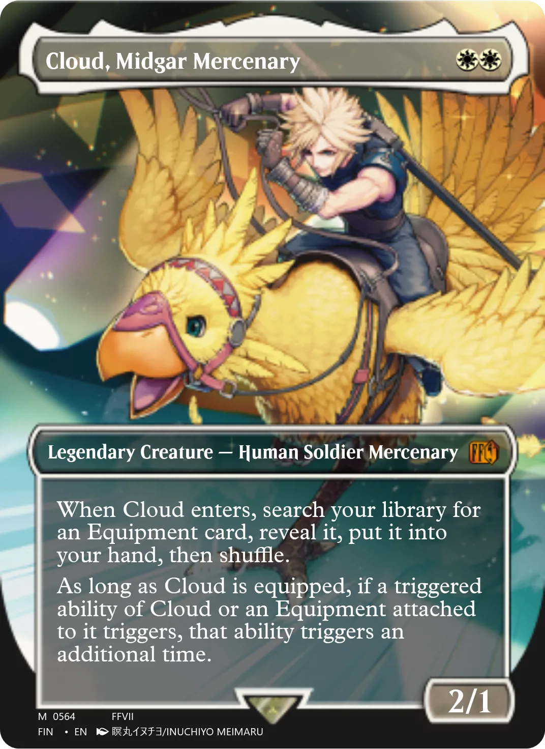 Cloud, Midgar Mercenary