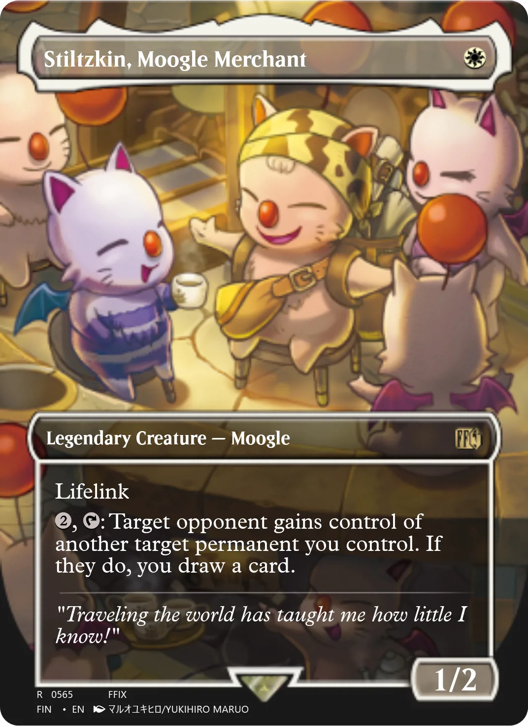 Stiltzkin, Moogle Merchant