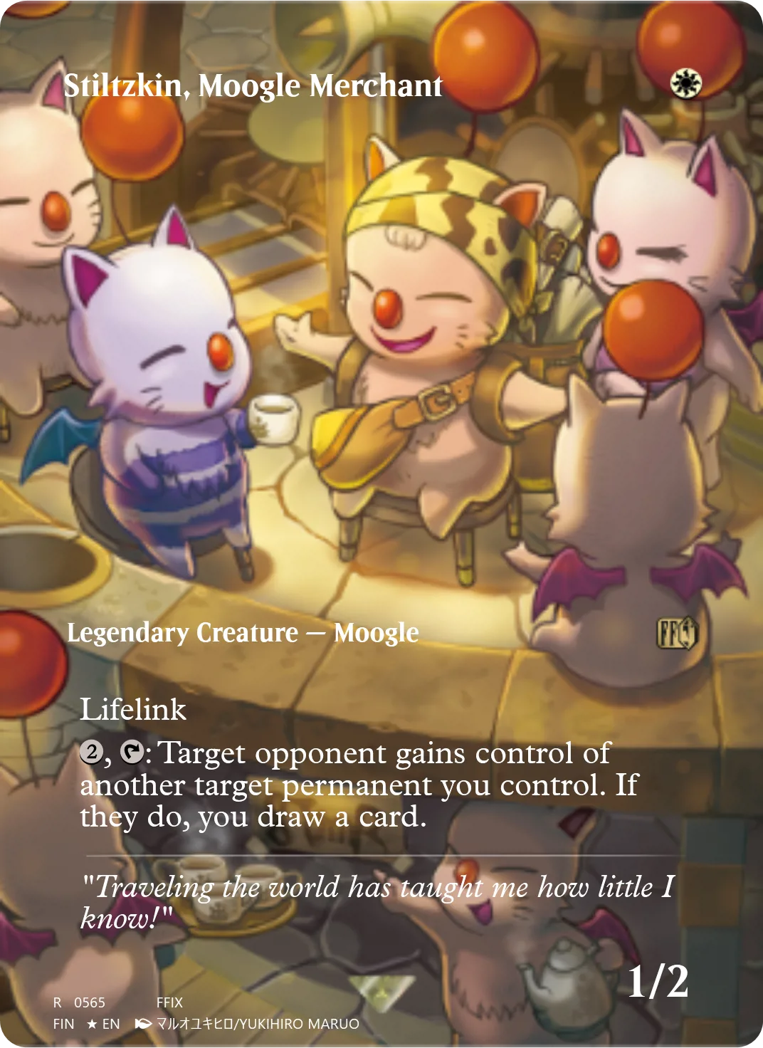 Stiltzkin, Moogle Merchant