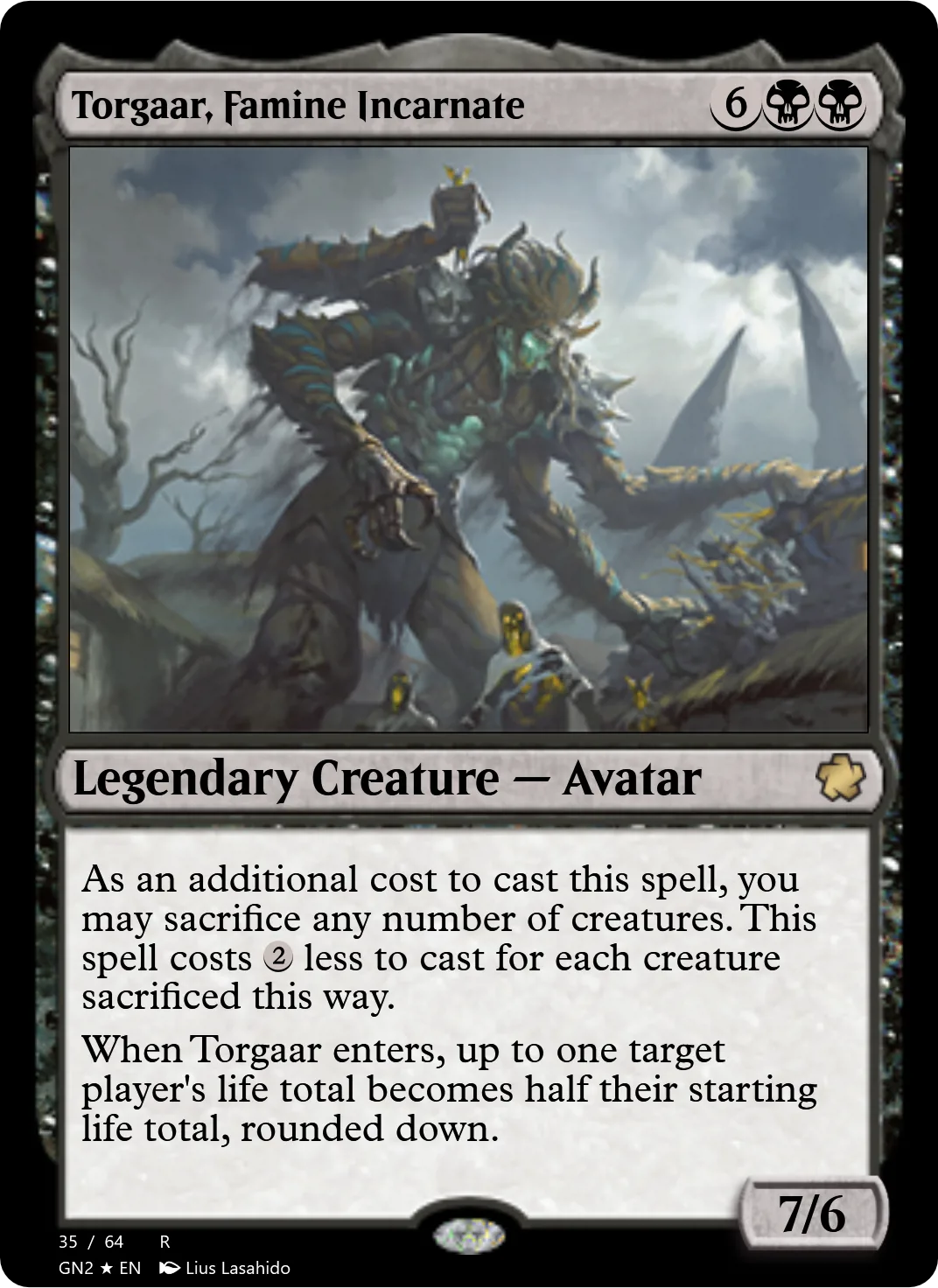 Torgaar, Famine Incarnate