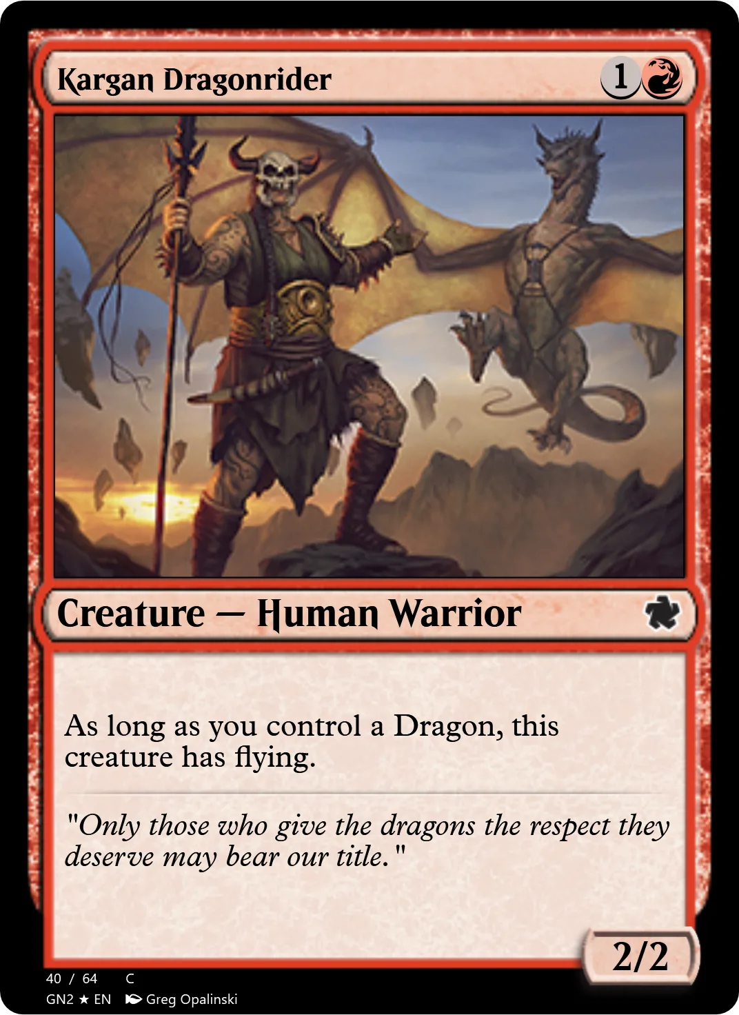 Kargan Dragonrider
