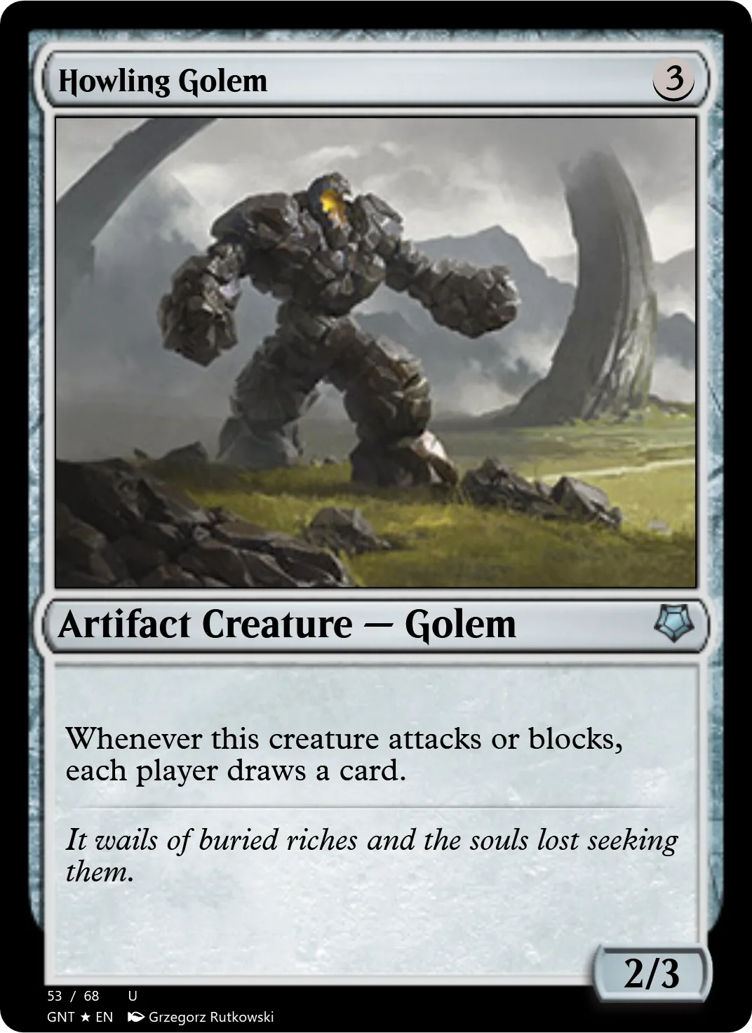 Howling Golem