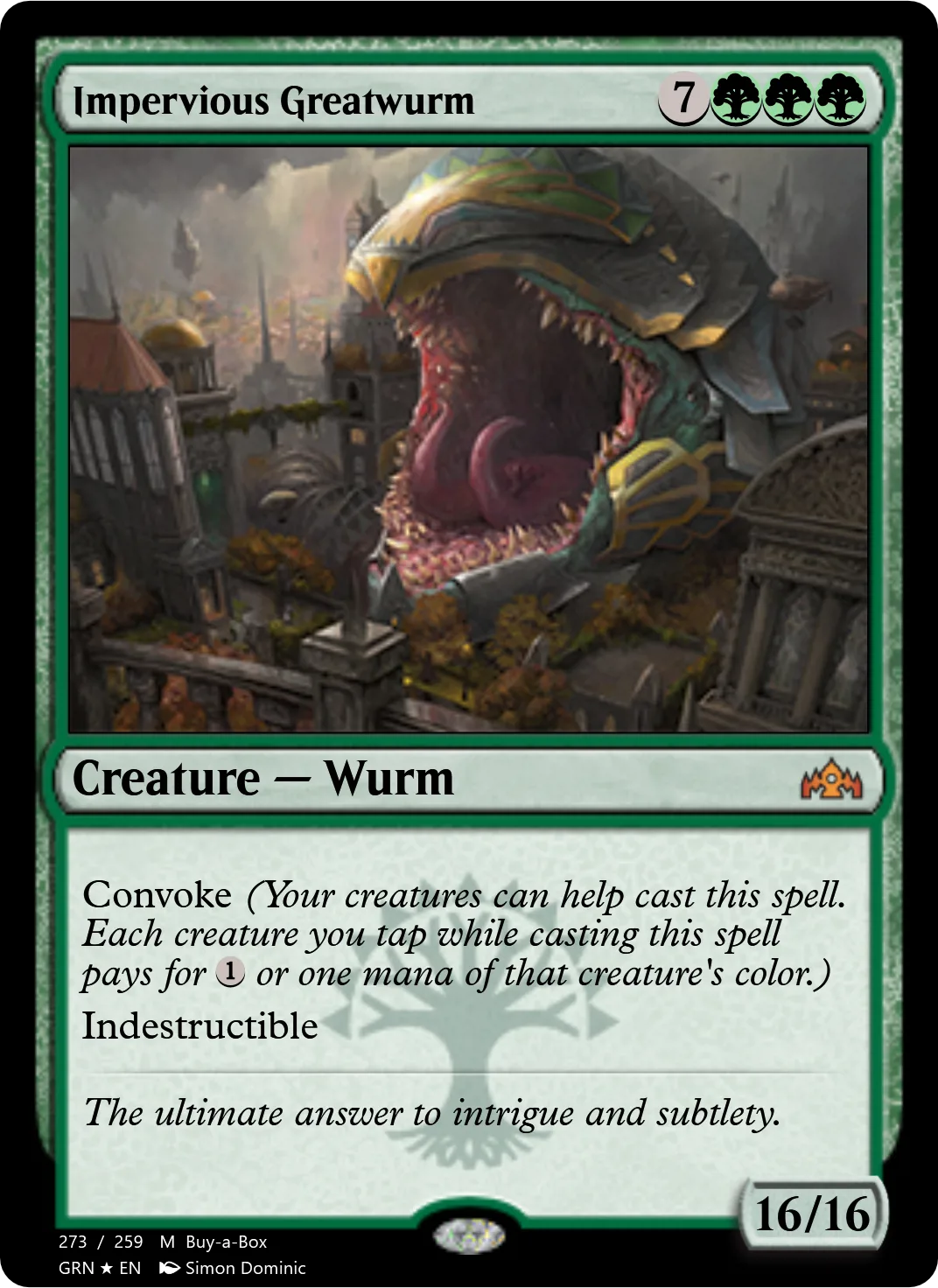 Impervious Greatwurm