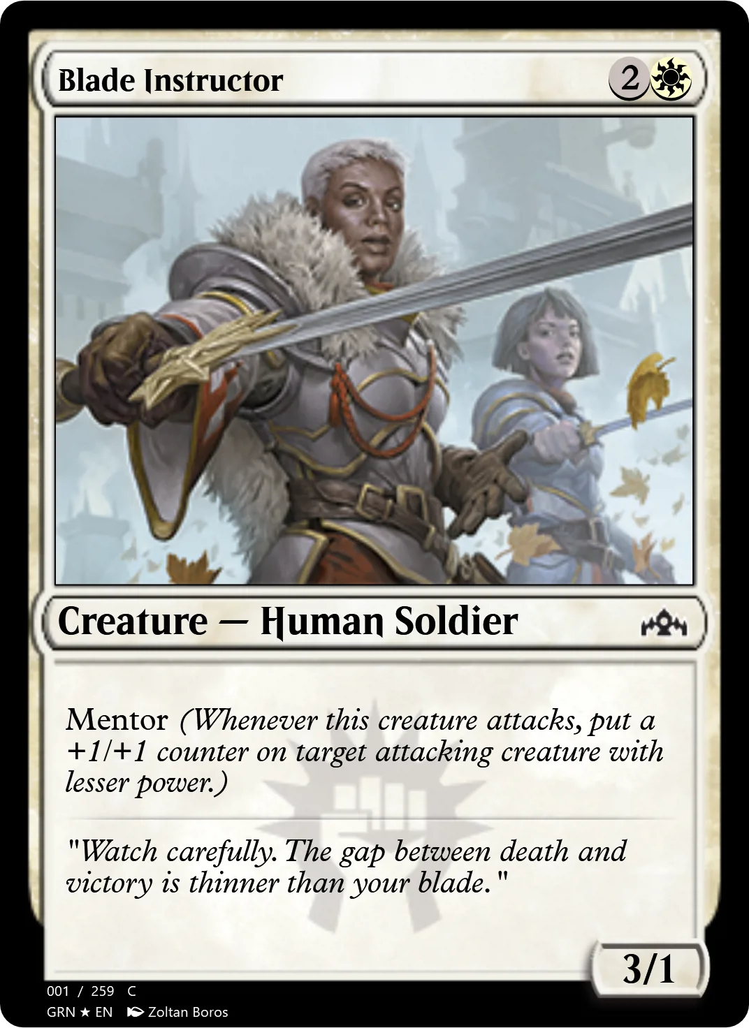 Blade Instructor
