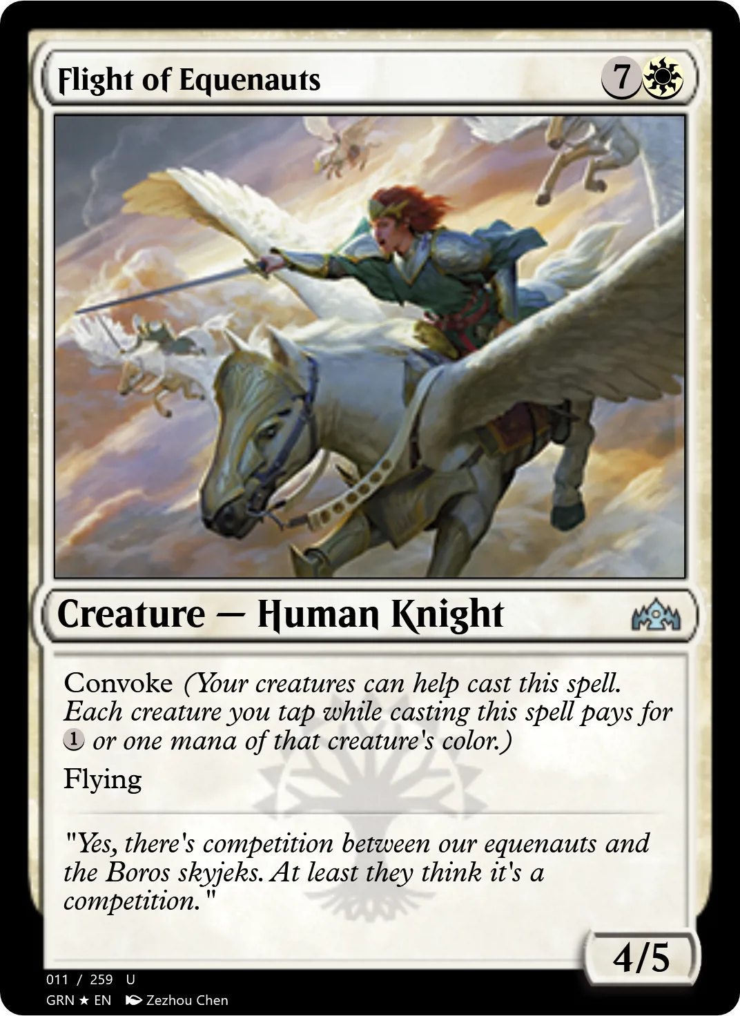 Flight of Equenauts