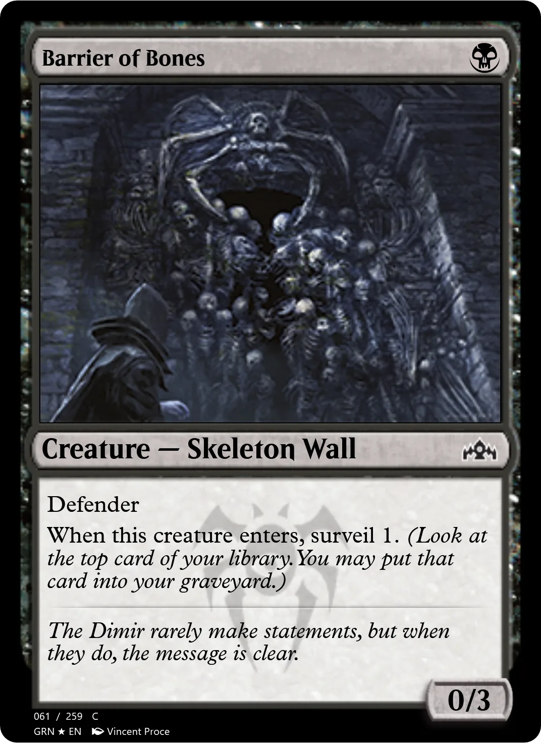 Barrier of Bones