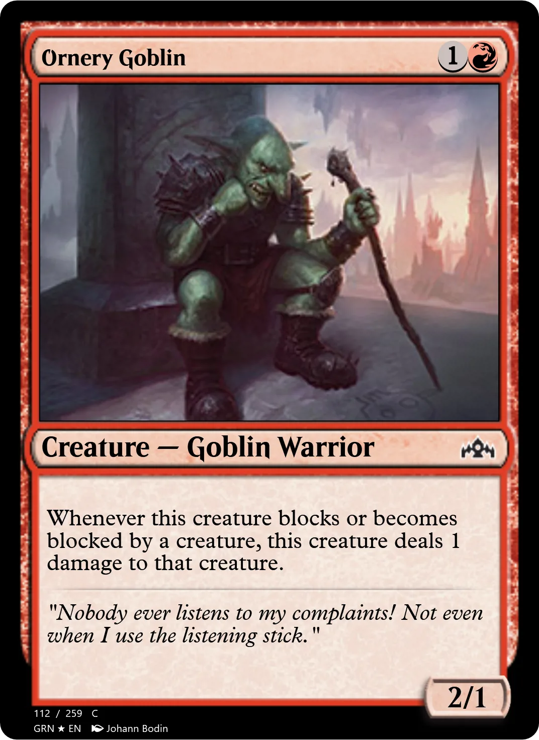 Ornery Goblin