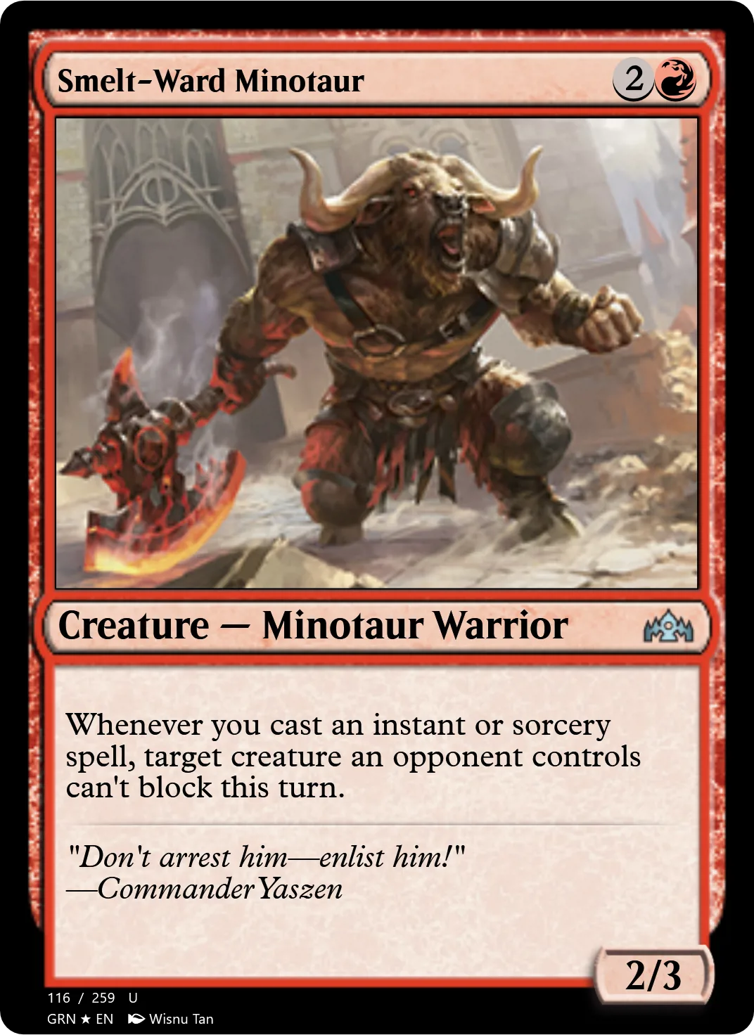 Smelt-Ward Minotaur