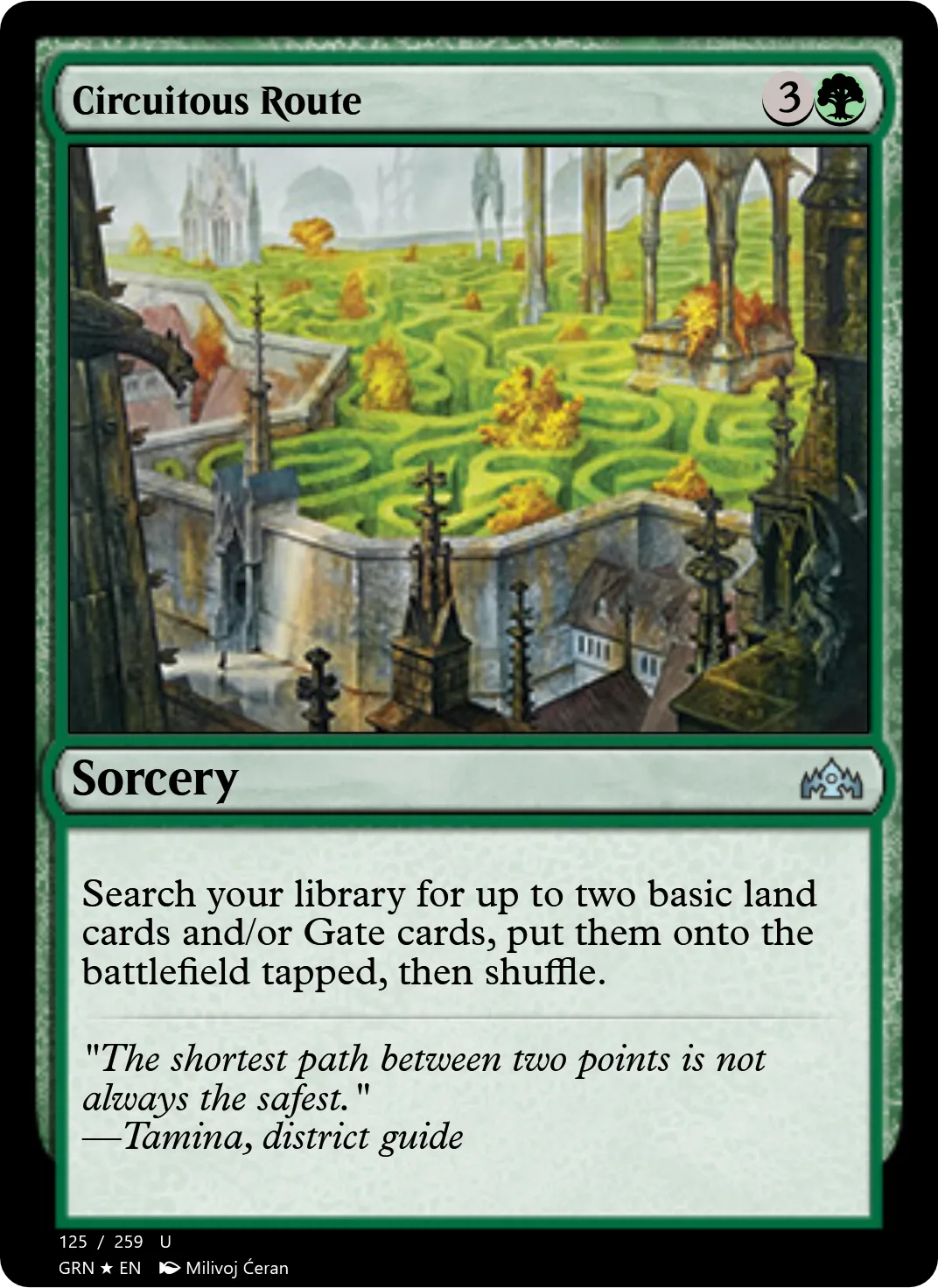 Circuitous Route