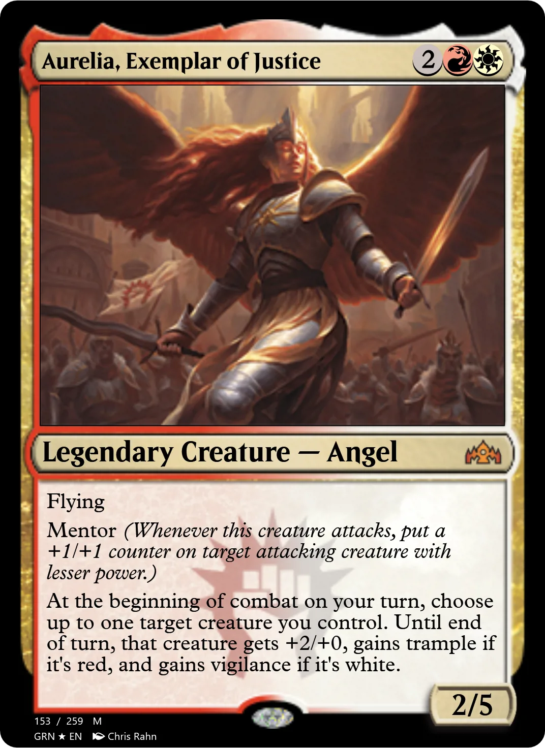 Aurelia, Exemplar of Justice