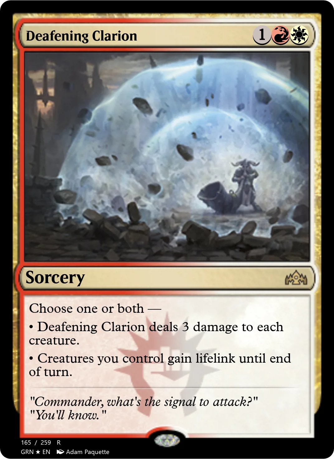 Deafening Clarion