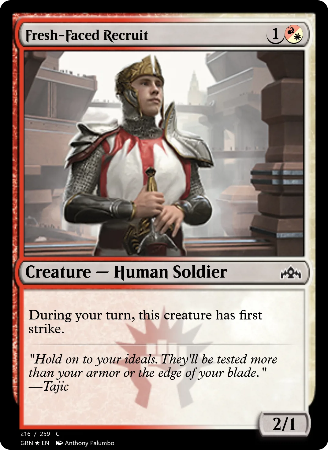 Fresh-Faced Recruit