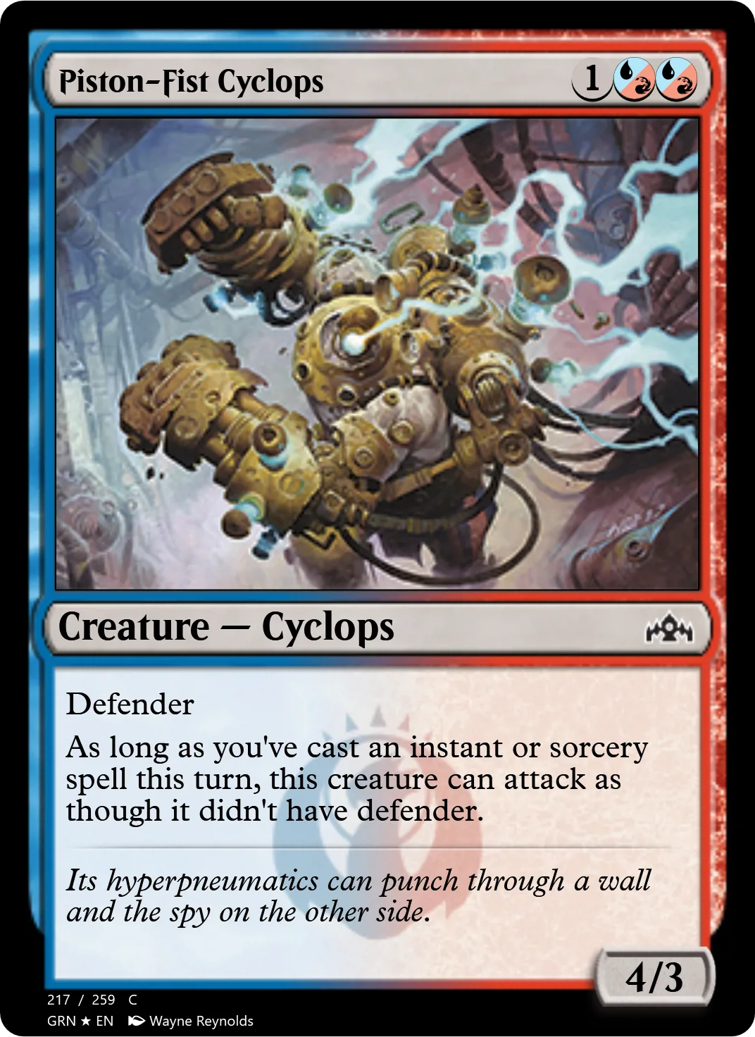 Piston-Fist Cyclops