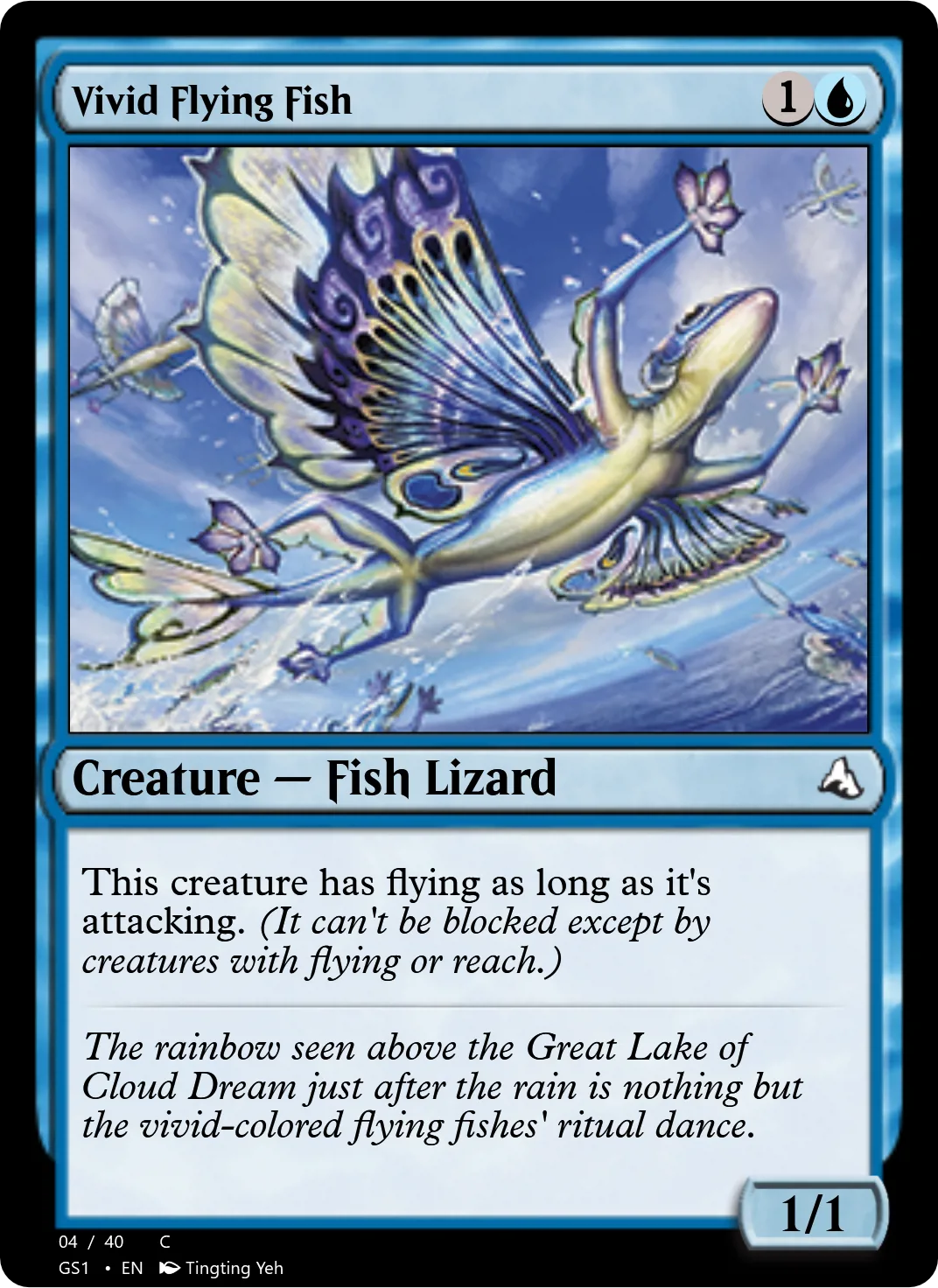 Vivid Flying Fish