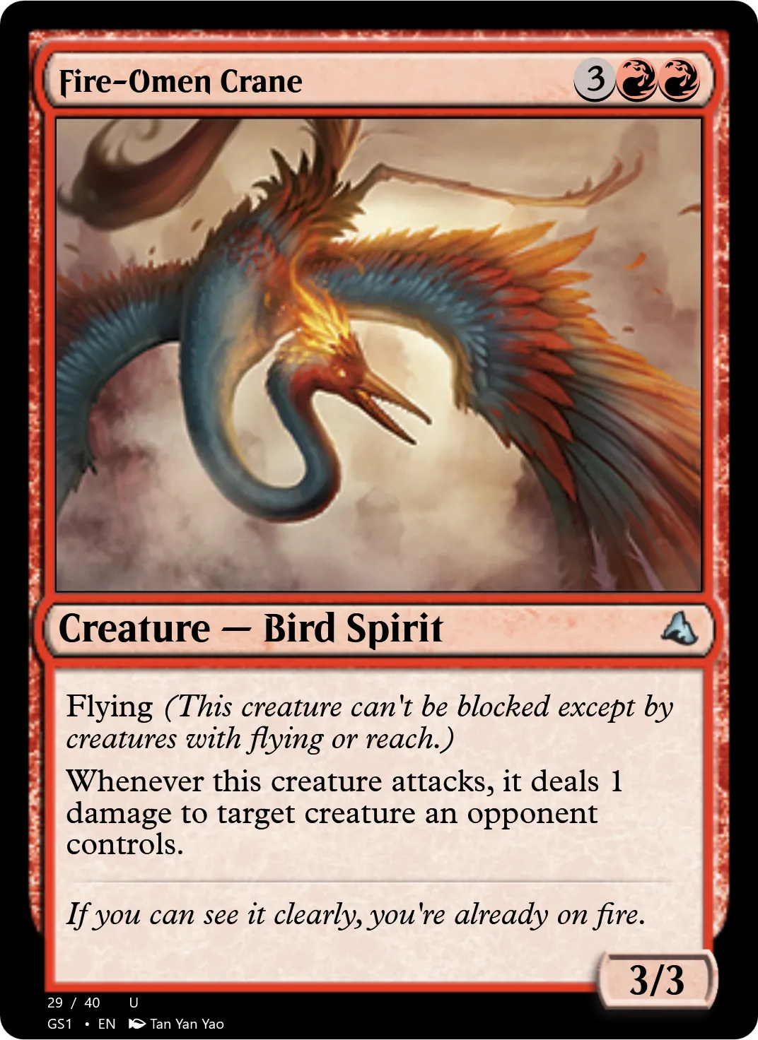 Fire-Omen Crane