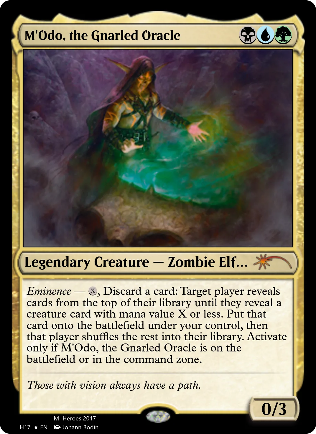 M'Odo, the Gnarled Oracle