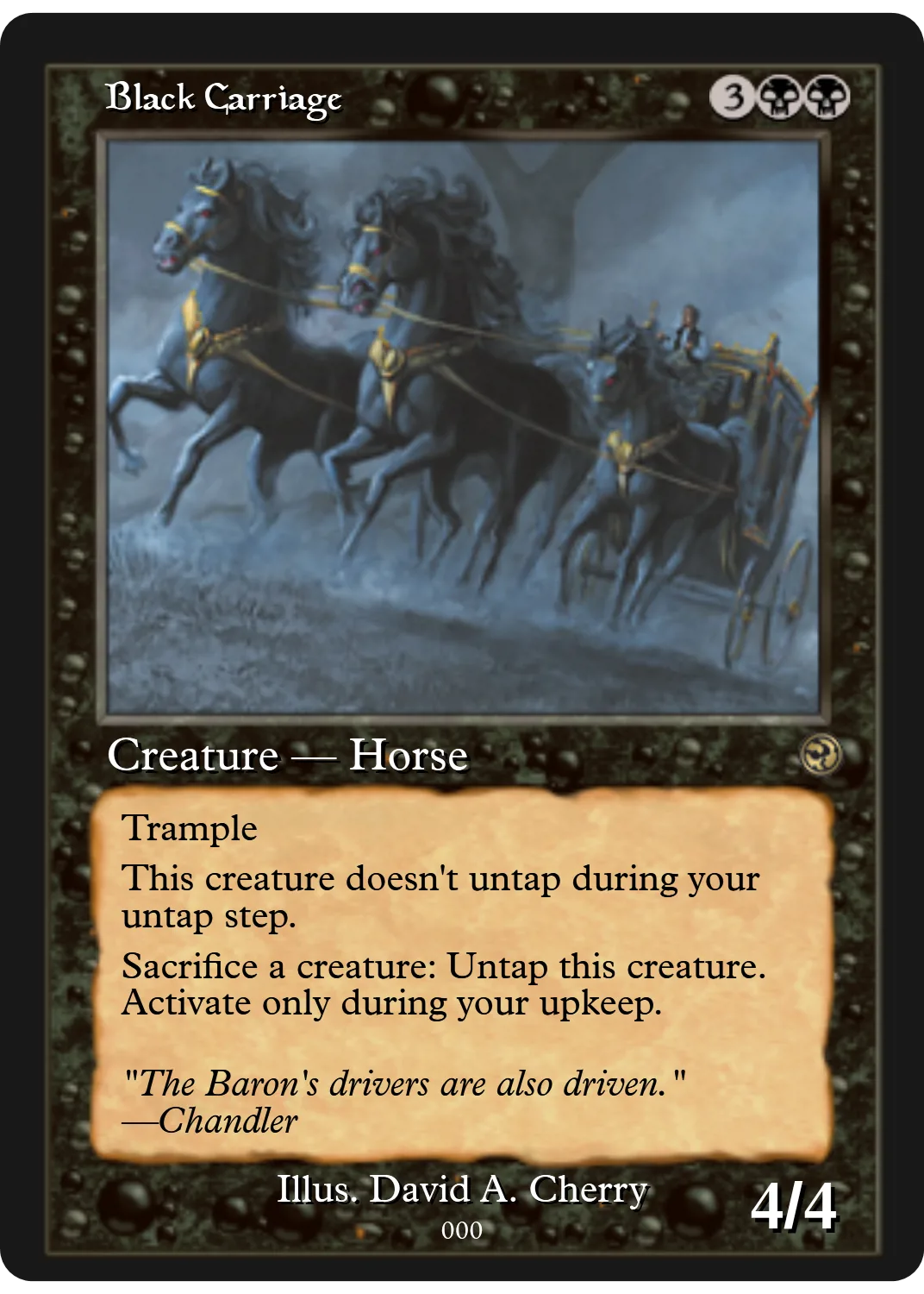 Black Carriage