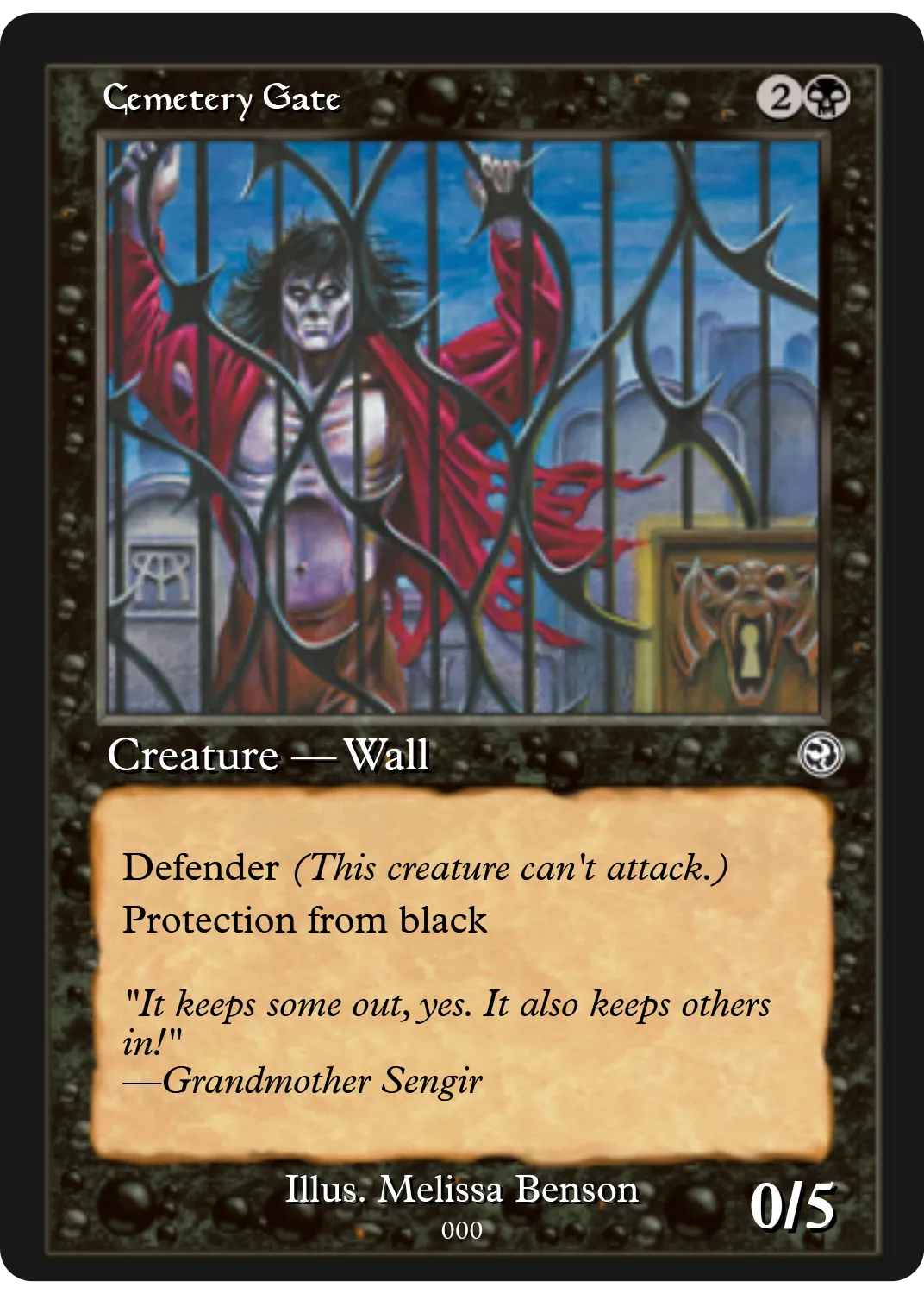 Cemetery Gate