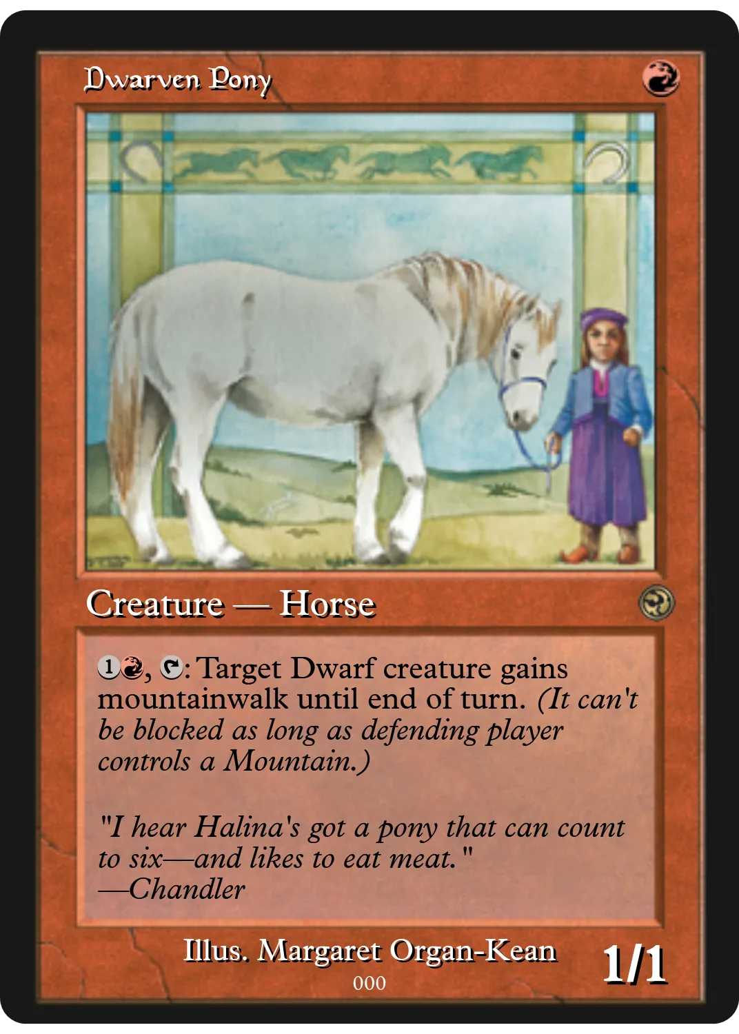 Dwarven Pony