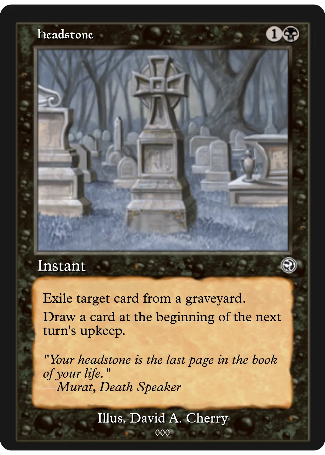 Headstone
