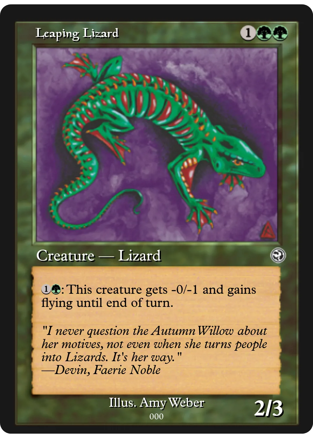 Leaping Lizard