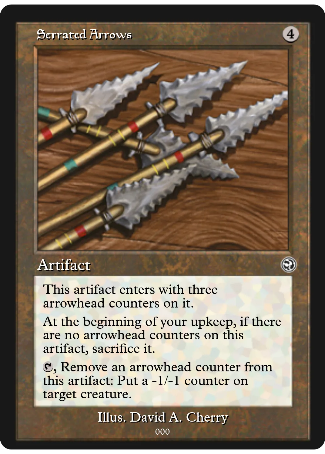 Serrated Arrows