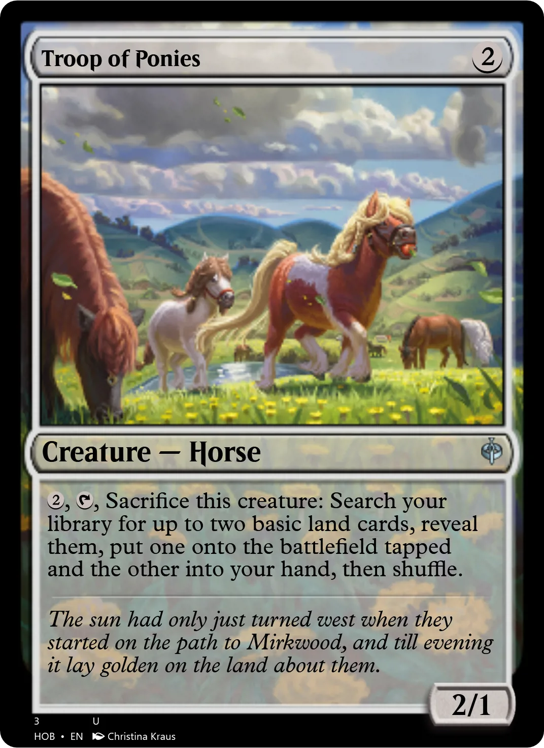 Troop of Ponies