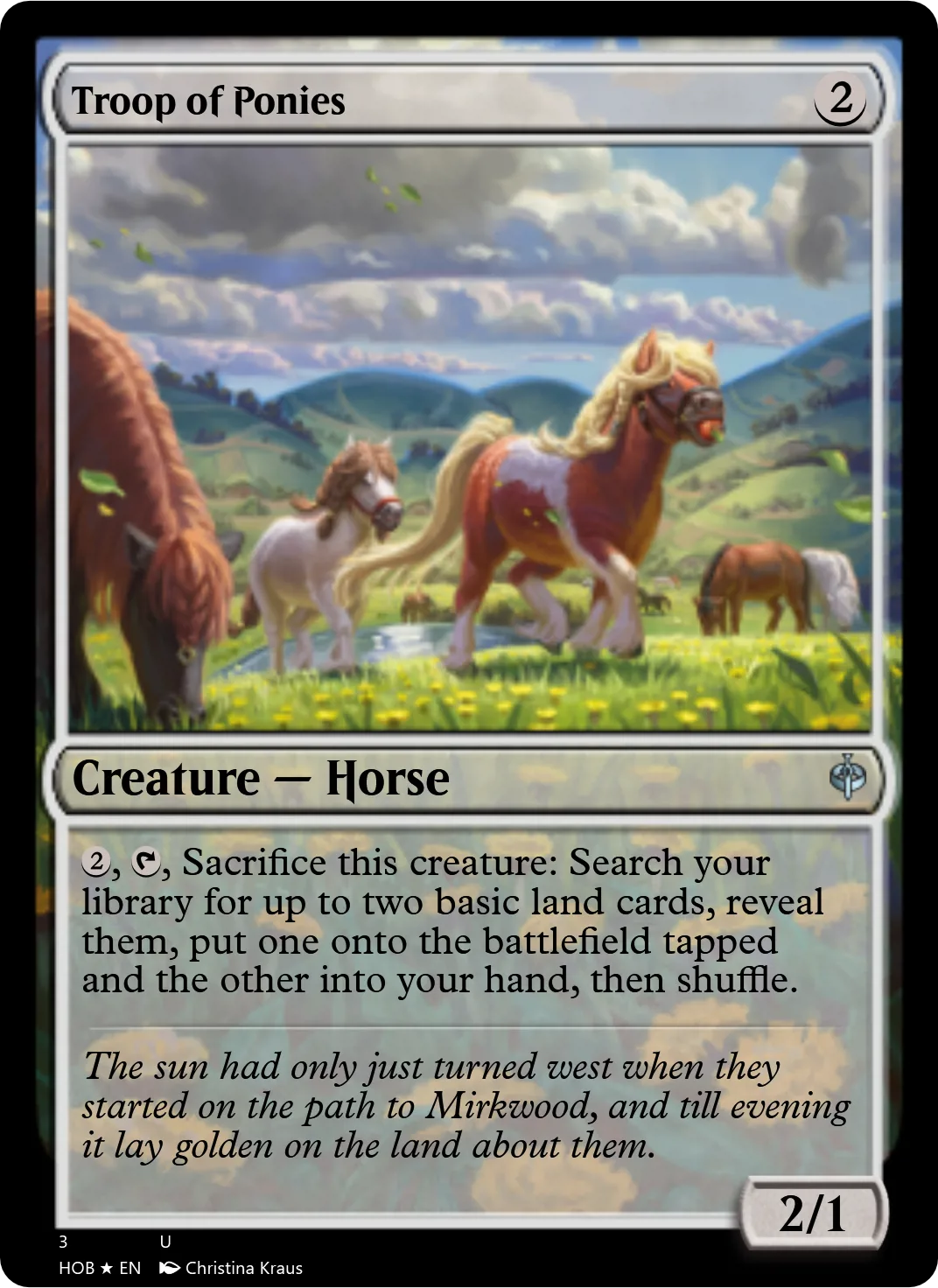Troop of Ponies