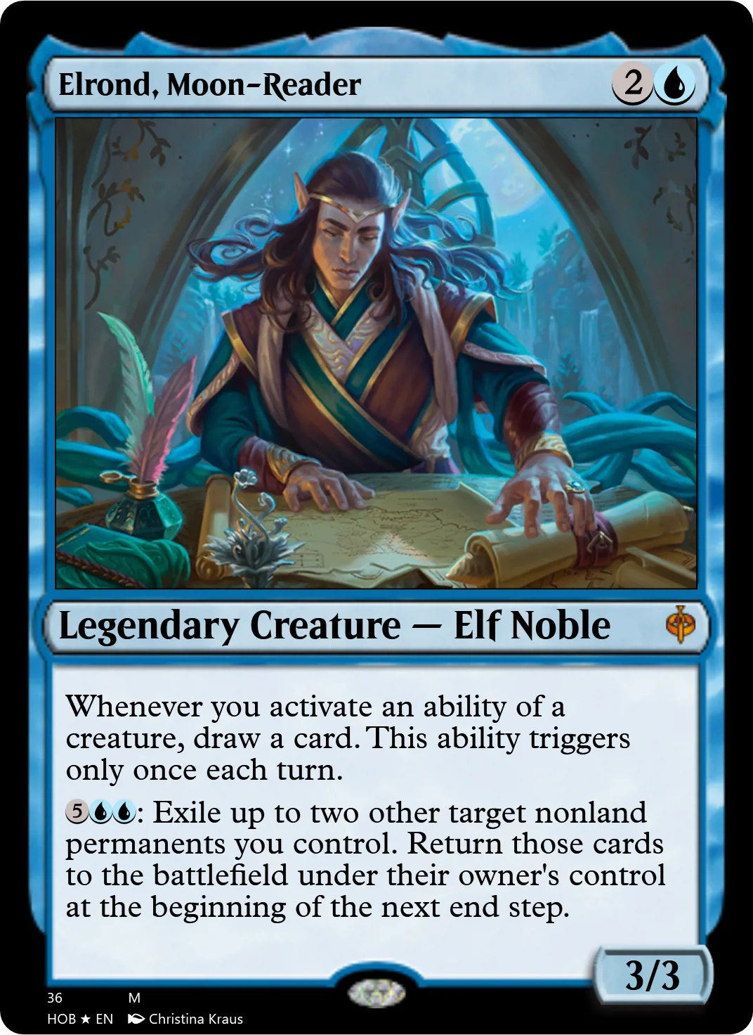 Elrond, Moon-Reader