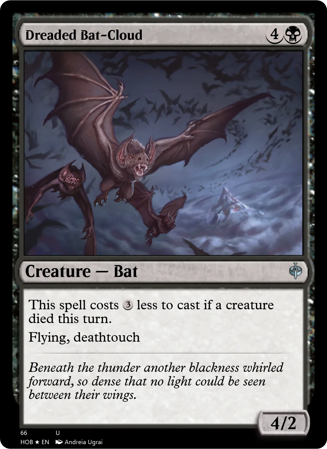 Dreaded Bat-Cloud