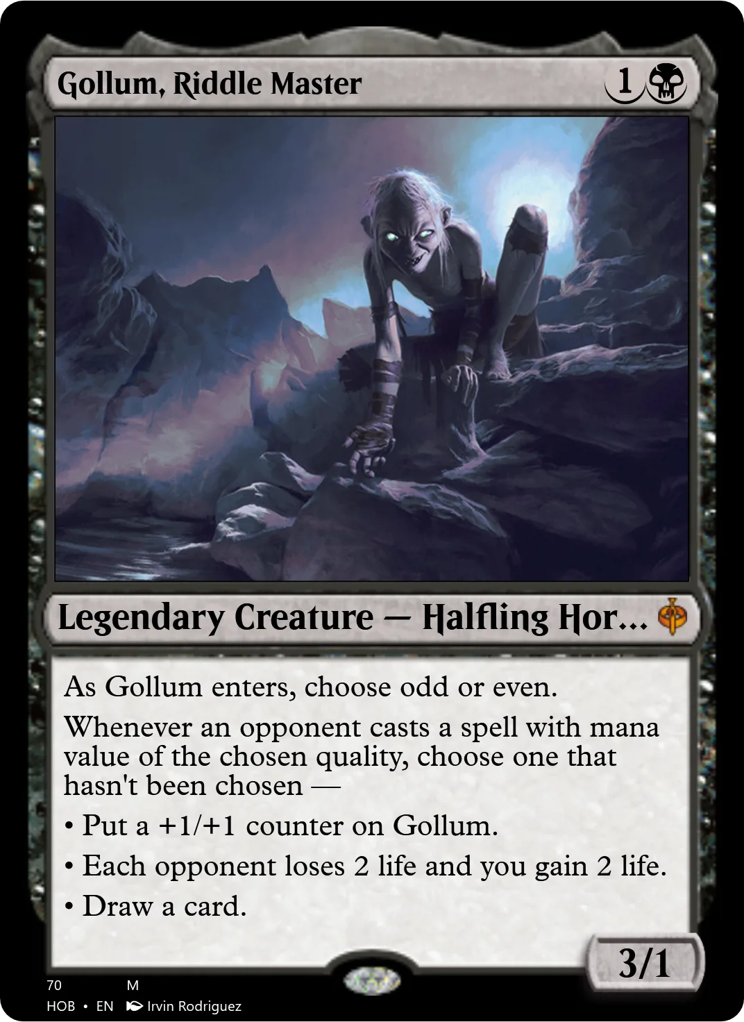 Gollum, Riddle Master