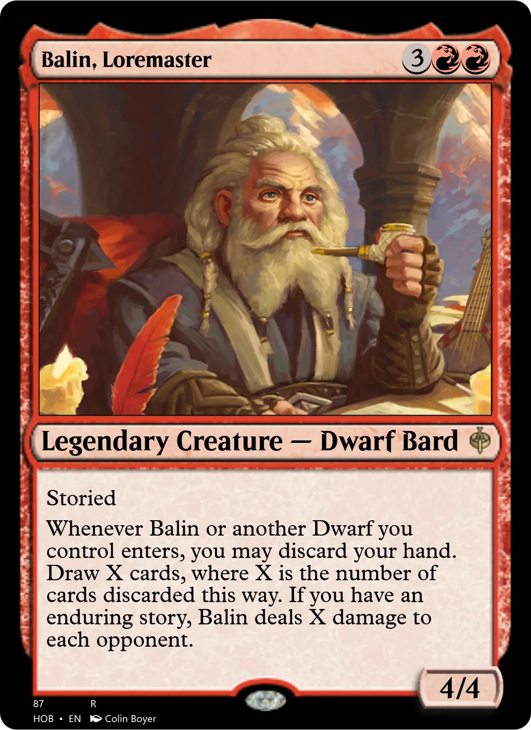 Balin, Loremaster