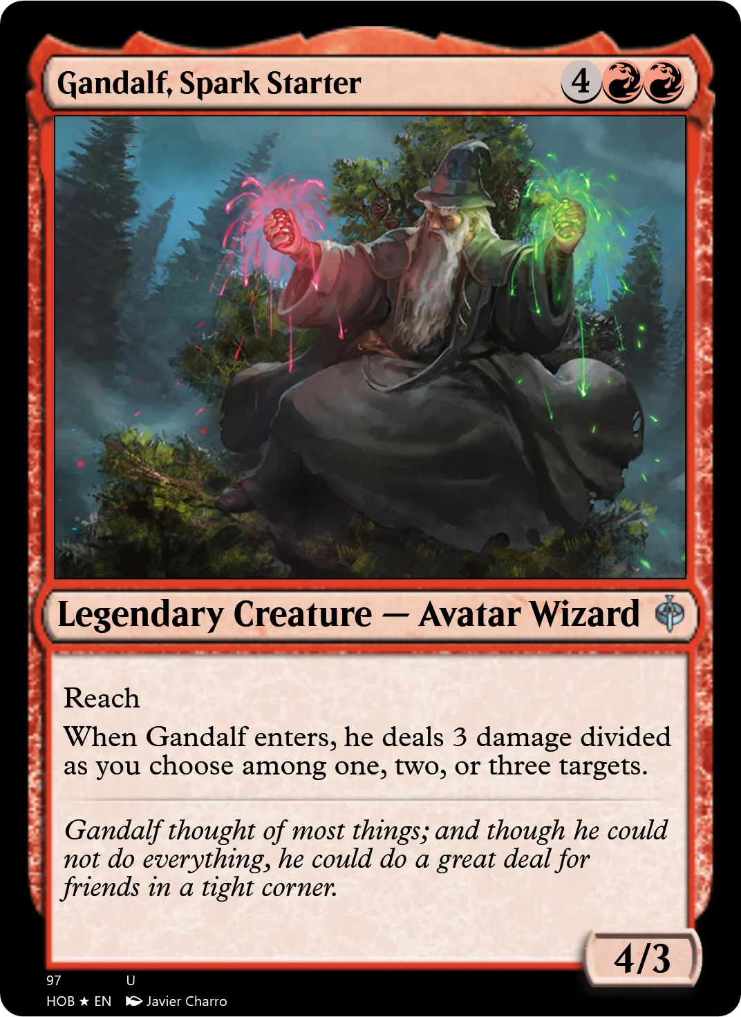 Gandalf, Spark Starter