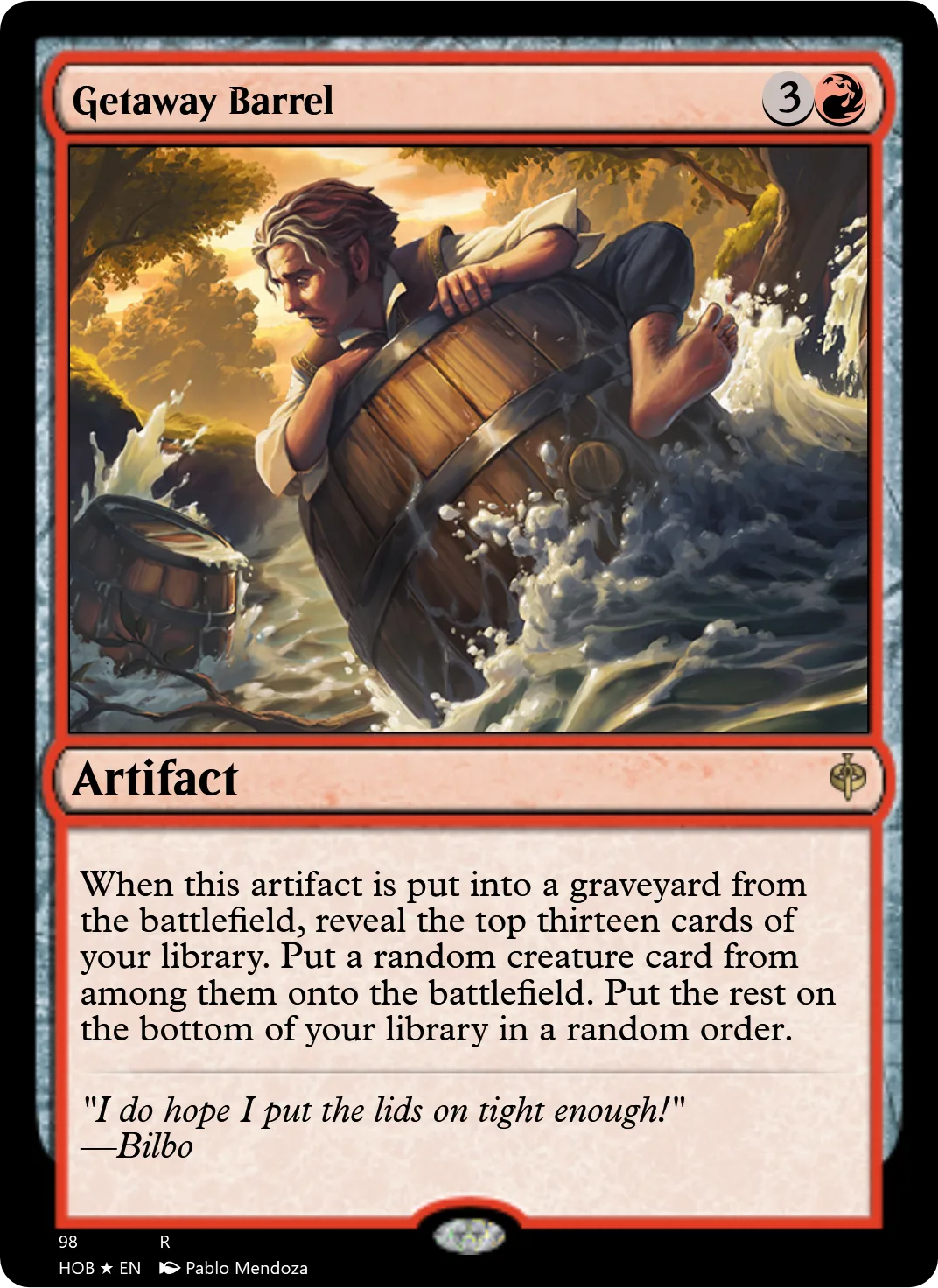 Getaway Barrel