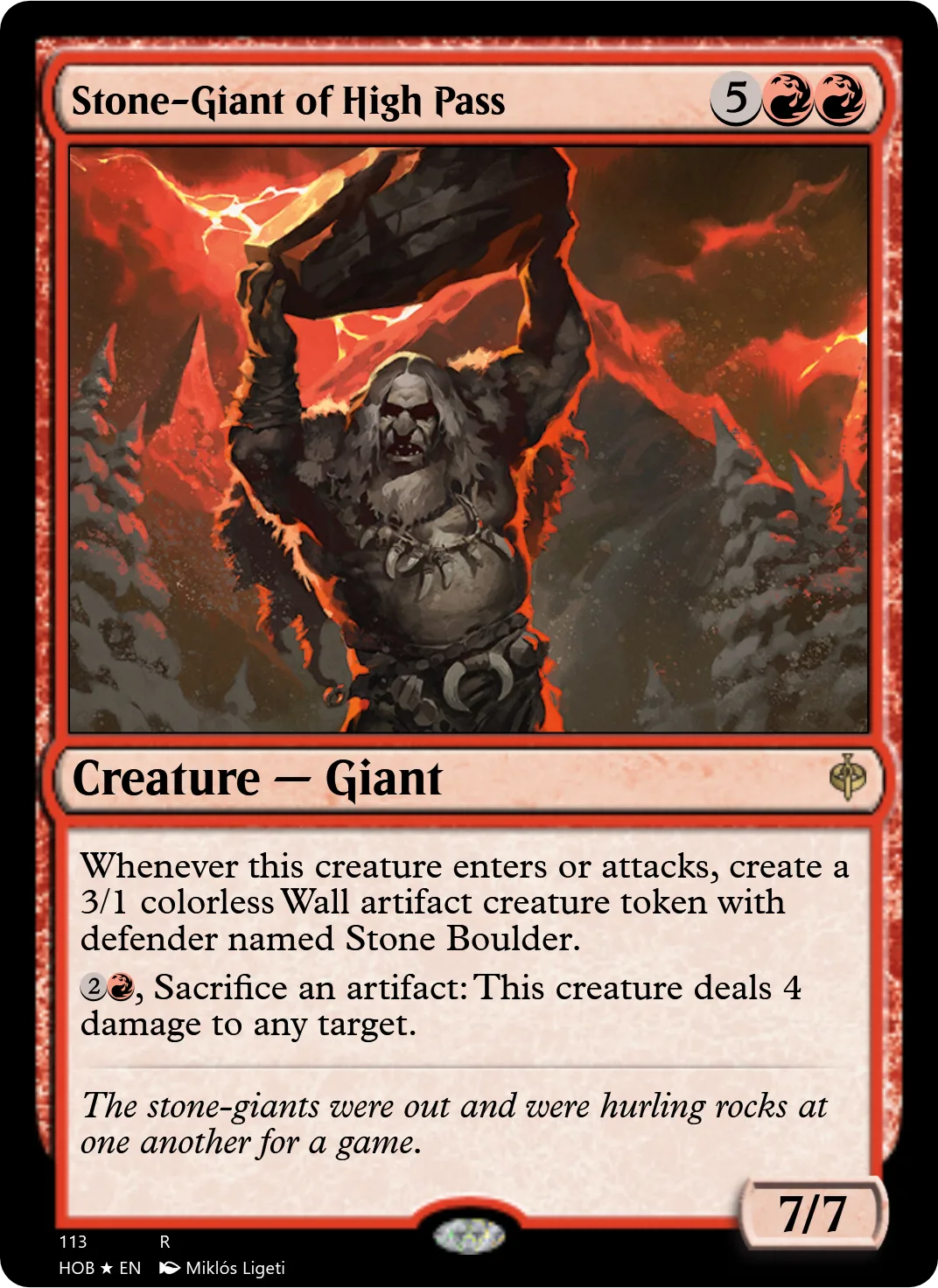 Stone-Giant of High Pass